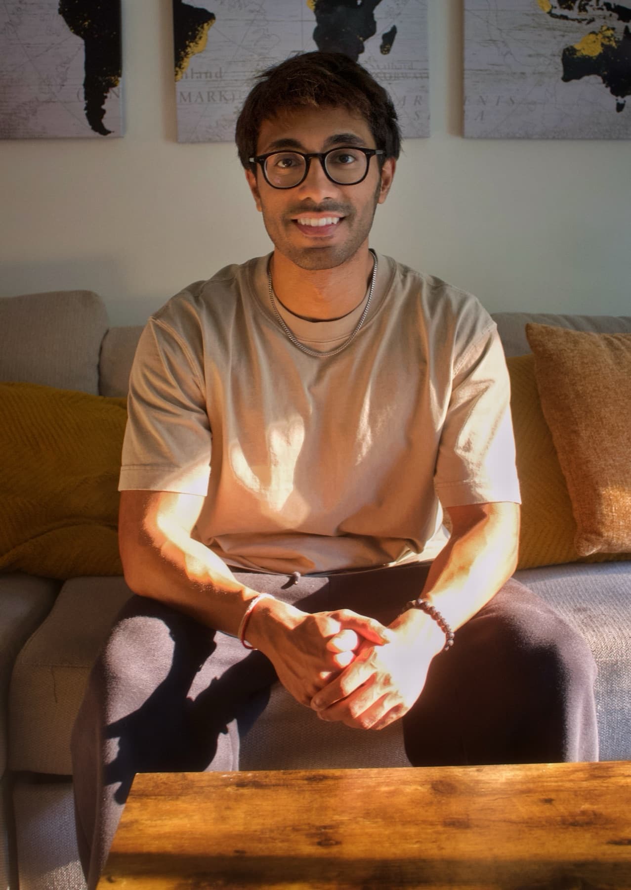 Shak on a coaching video call